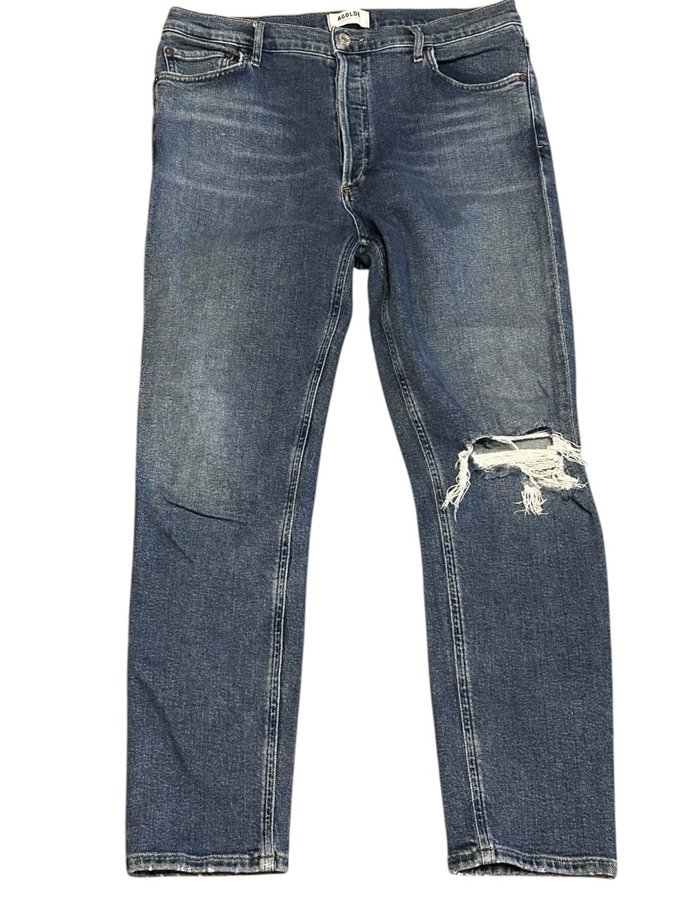 Agolde Nico High Rise Denim Jeans Size 30